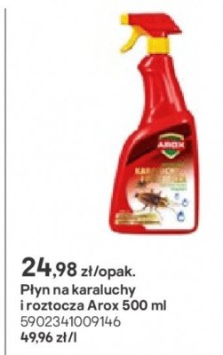 Płyn na karaluchy i roztocza Arox 500 ml promocja w Castorama