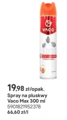 Spray na pluskwy Vaco Max 300 ml promocja w Castorama