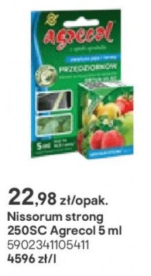 Nissorun strong 250SC Agrecol 5 ml promocja w Castorama