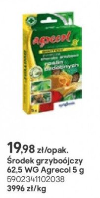 środek grzybobójczy Switch 62,5 WG brunatna zgnilizna Agrecol 5 g promocja w Castorama