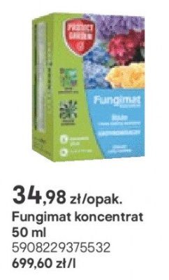 środek grzybobójczy Fungimat koncentrat 50 ml promocja w Castorama