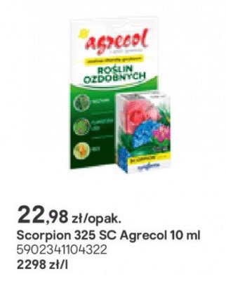 środek grzybobójczy Scorpion 325 SC Agrecol 10 ml promocja w Castorama