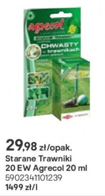 Środek chwastobójczy Starane Trawniki 20 EW Agrecol 20 ml promocja w Castorama