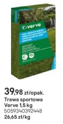 trawa sportowa Verve 1,5 kg promocja w Castorama