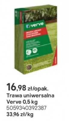 trawa uniwersalna Verve 0,5 kg promocja w Castorama