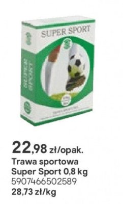 trawa sportowa Super Sport 0,8 kg promocja w Castorama
