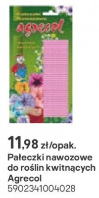 Pałeczki nawozowe do roślin kwitnących  promocja w Castorama