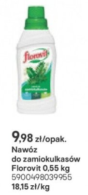 Nawóz do zamiokulkasów  promocja w Castorama