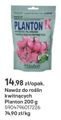nawóz do roślin kwitnących Planton 200 g promocja w Castorama