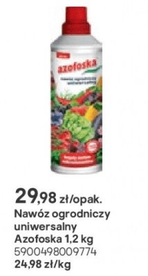 Nawóz ogrodniczy uniwersalny promocja w Castorama