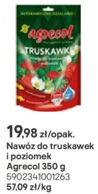 Nawóz do truskawek i poziomek  promocja w Castorama