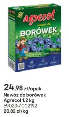Nawóz do borówek  promocja w Castorama