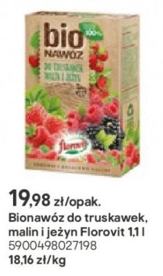 Bionawóz do truskawek, malin i jeżyn promocja w Castorama