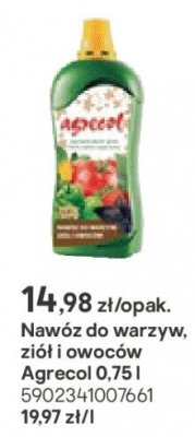 Nawóz do warzyw, ziół i owoców promocja w Castorama