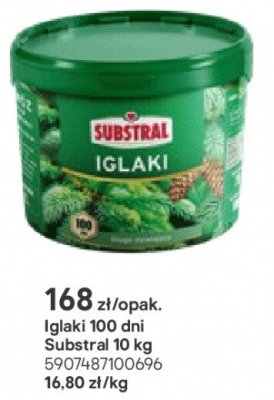 Nawóz do iglaków 100 dni Substral 10kg promocja w Castorama