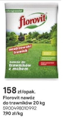 Florovit nawóz do trawników 20 kg promocja w Castorama