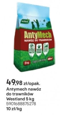 Antymech nawóz do trawników Westland 5 kg promocja w Castorama