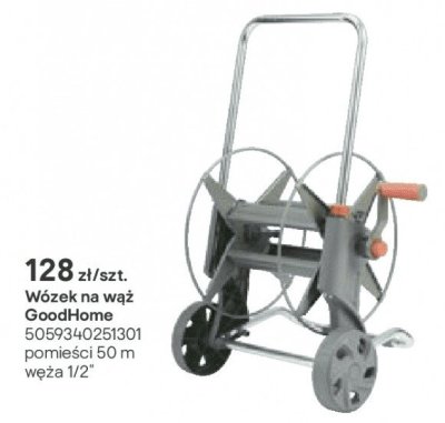 wózek na wąż GoodHome promocja w Castorama