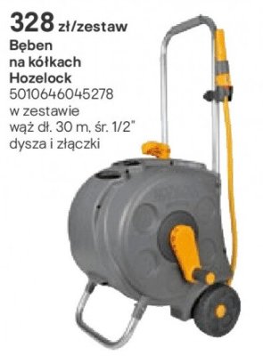 Bęben na kółkach Hozelock - zestaw promocja w Castorama