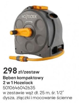 Bęben kompaktowy 2w1 Hozelock - zestaw promocja w Castorama