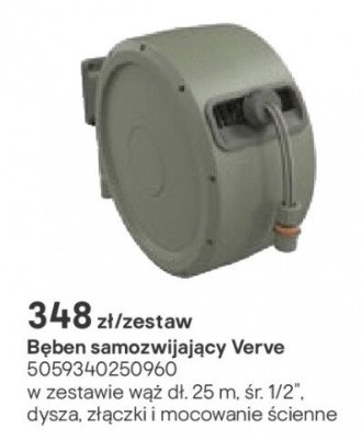 Bęben samowijający Verve - zestaw promocja w Castorama