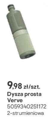 Dysza prosta Verve 2-strumieniowa promocja w Castorama