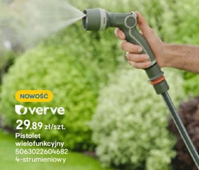 Pistolet wielofunkcyjny Verve 4-strumieniowy promocja w Castorama