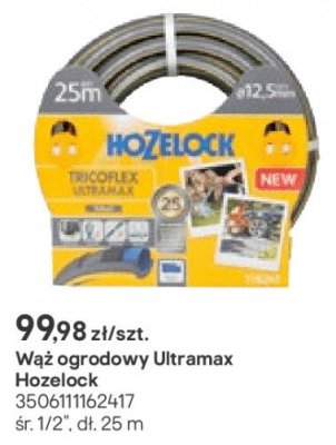 Wąż ogrodowy Ultramax dł. 25 m promocja w Castorama