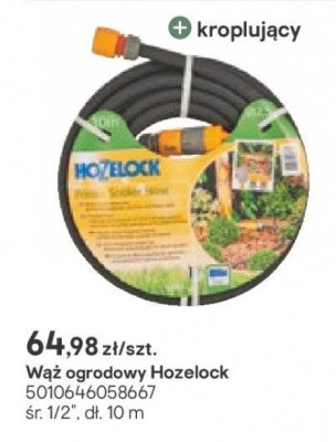 Wąż ogrodowy kroplujący dł. 10 m promocja w Castorama