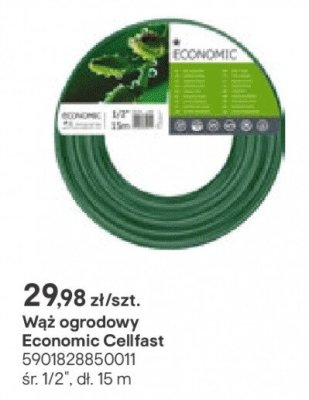 Wąż ogrodowy Economic dł. 15 m promocja w Castorama
