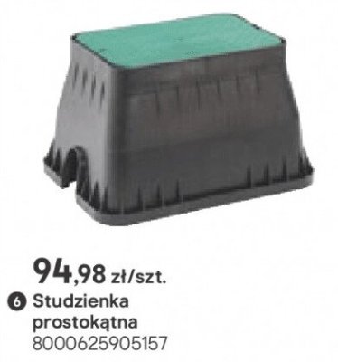 Studzienka prostokątna promocja w Castorama