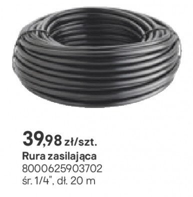 Rura zasilająca śr. 1/4", dł. 20 m promocja w Castorama