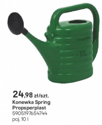 Konewka Spring Prosperplast 10l promocja w Castorama