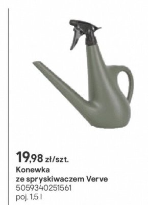 Konewka ze spryskiwaczem Verve 1.5l promocja w Castorama