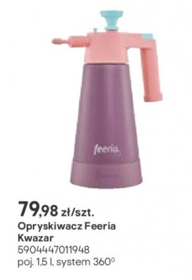 Opryskiwacz Feeria Kwazar 1.5l promocja w Castorama
