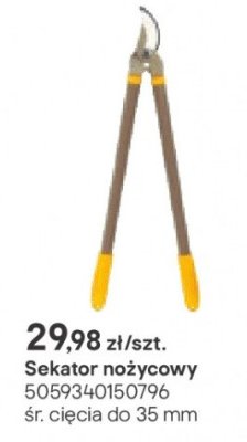 Sekator nożycowy promocja w Castorama