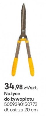 Nożyce do żywopłotu promocja w Castorama