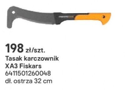 Tasak karczownik XA3  promocja w Castorama