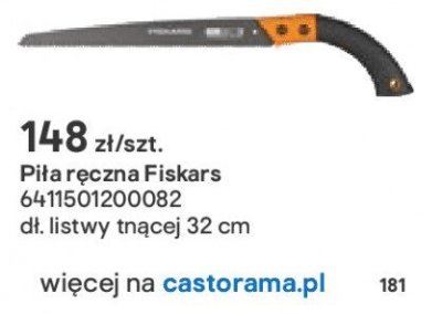 Piła ręczna Fiskars promocja w Castorama