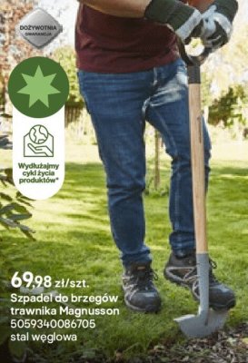 szpadel do brzegów trawnika Magnusson promocja w Castorama