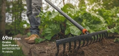 grabie Solid Fiskars promocja w Castorama