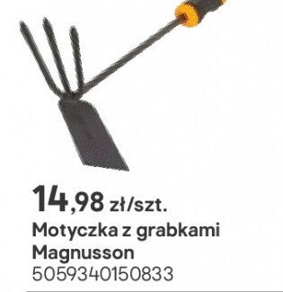 motyczka z grabkami Magnusson promocja w Castorama