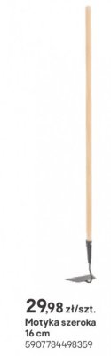 motyka szeroka 16 cm promocja w Castorama