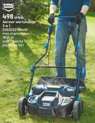 Aerator wertykulator 2 w 1 promocja w Castorama