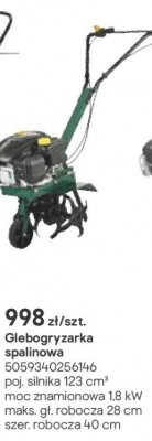 Glebogryzarka spalinowa promocja w Castorama