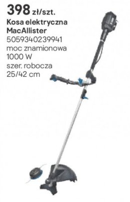 Kosa elektryczna MacAllister promocja w Castorama