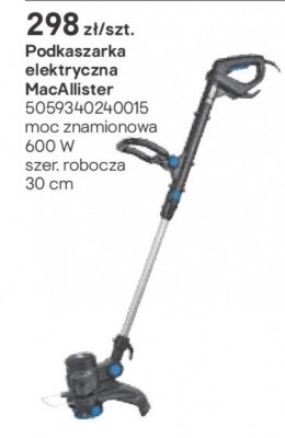 Podkaszarka elektryczna MacAllister promocja w Castorama