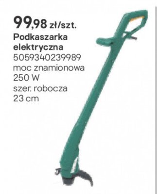 Podkaszarka elektryczna promocja w Castorama
