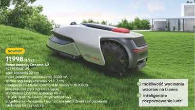 Robot koszący Dreame A2 promocja w Castorama