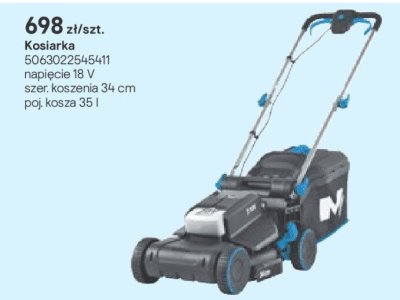 Kosiarka - poj. kosza 35l promocja w Castorama